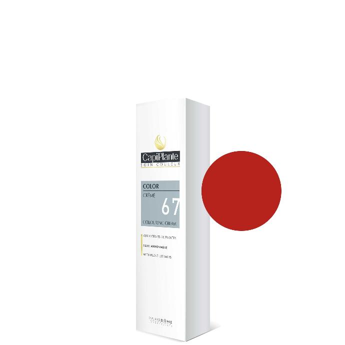 CAPIPLANTE™ Color crème 7.66 blond moyen rouge intense 100ml
