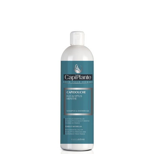 CAPIPLANTE™ Lot de 3 Capidouche eucalyptus menthe 500ml