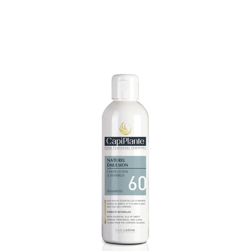 [4CP00034] CAPIPLANTE NATUREL EMULSION CHEVEUX FINS N°60 500 ML  PCB12