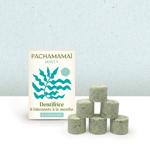 [4PC00338] Pachamamaï™ - Minty - recharge 6x2,5g bâtonnets